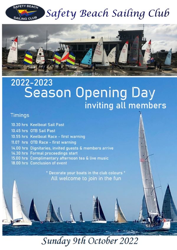 season opening flyer 