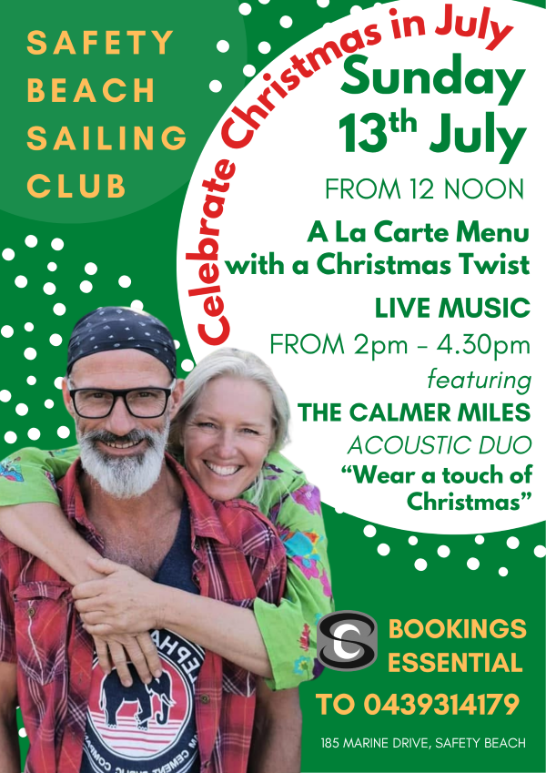 Christmas in July 2025 Flyer