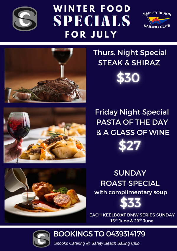 Winter Food Specials   July 2025