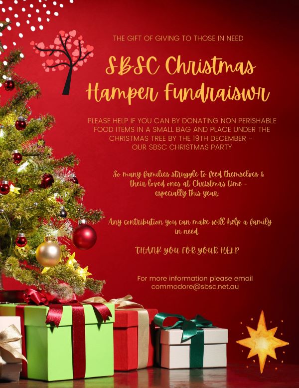 SBSC 2021 Christmas Hamper Campaign Flyer